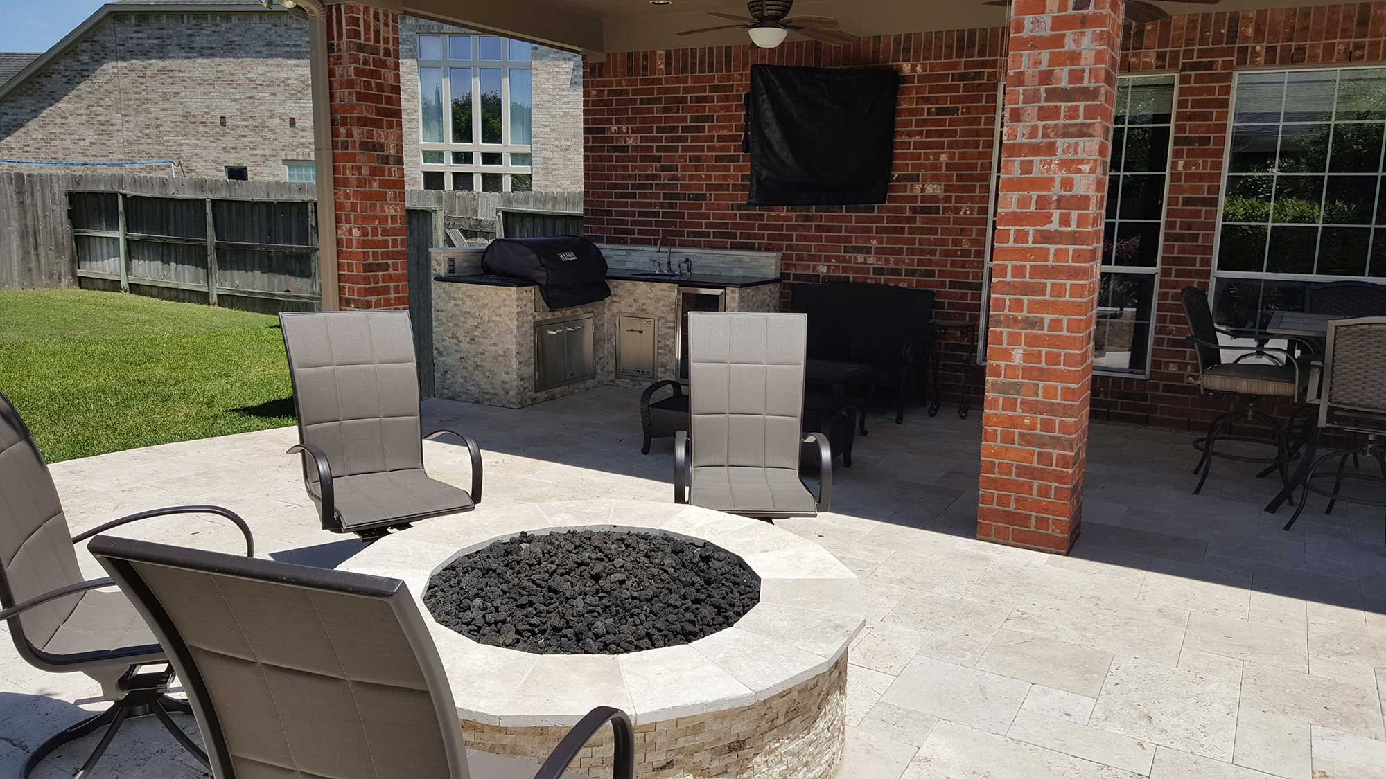 3 Modern Fire Pit Creations, Courtyard Creations Inc Fire Pit